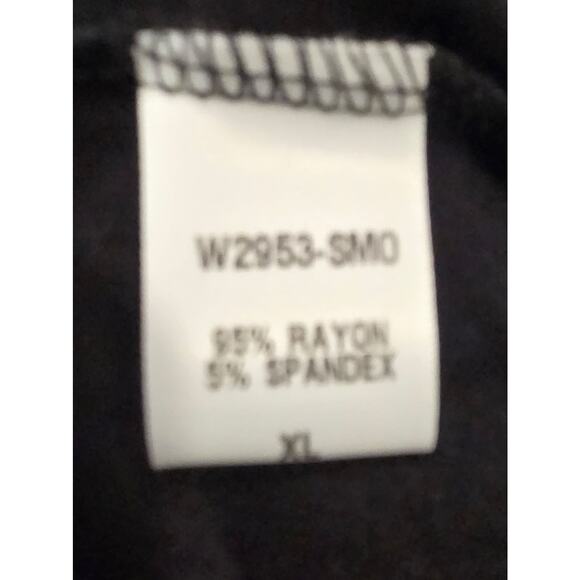 NWT Nordstroms Loveappella Black T'shirt Maxi Dress XL Spaghetti Strap Summer - Picture 12 of 13